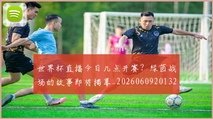 世界杯直播今日几点开赛？绿茵战场的故事即将揭幕_20260609201320